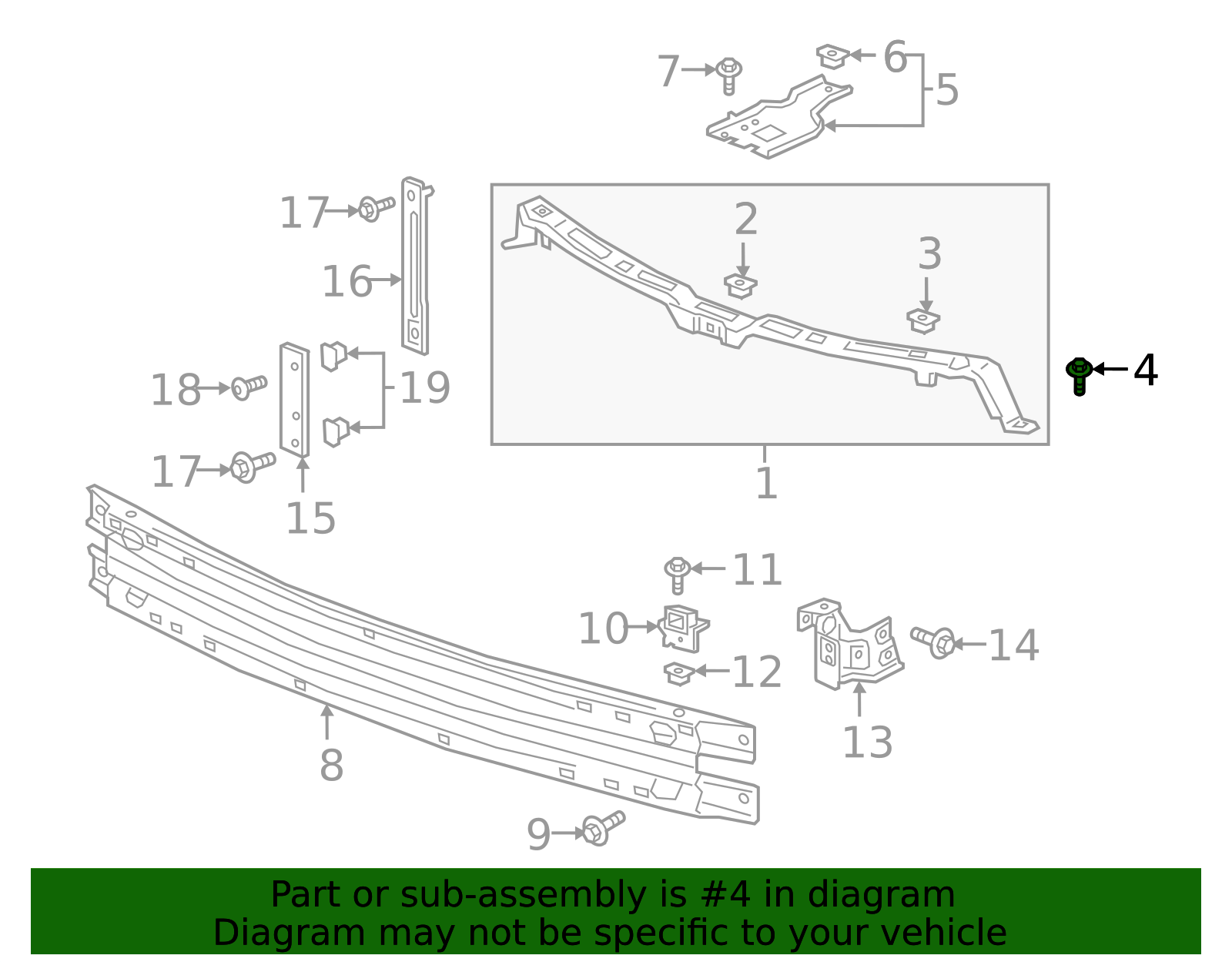 2016-2026 GM Multi-Purpose Bolt 11547149 GM | GMPartsDirect.com