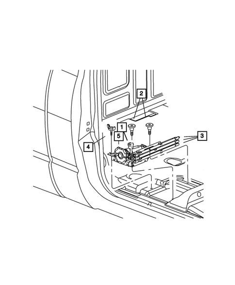 Jack Stowage for 2007 Dodge Ram 1500 #0