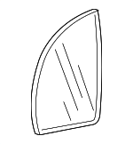 73455SNC305 - : Side Panel Glass for Honda: Civic Image