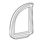 73441SNA003 - Body: Weatherstrip for Honda: Civic Image