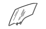 73400SNAA00 - Body: Movable Glass for Honda: Civic Image
