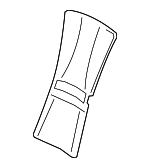 7166150030 - Body: Upper Pad for Lexus: LS500, LS500h Image