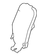 7120350020 - Body: Seat Back Frame for Lexus: LS500, LS500h Image