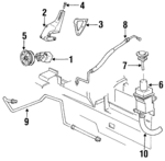 4798348 - Steering: Power Steering Pump for Mopar Image
