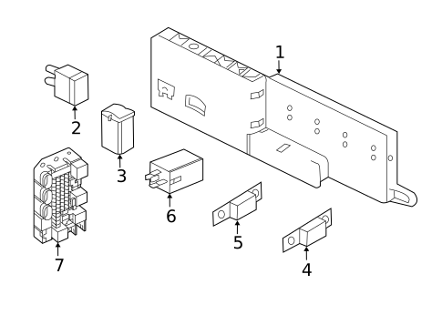 Fuse & Relay for 2018 Jaguar XJR575 #1