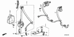 81470SEPA11 - Interior/Bumper: ANCHOR ASSY., FR. SEAT (OUTER) for Acura Image