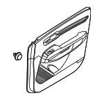 82307XA000FKA - Body: Door Trim Panel for Kia Image
