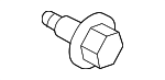 901020026 - Body: Upper Center Pillar Trim Bolt for Subaru: Ascent, Crosstrek, Forester, Impreza, Legacy, Outback, WRX, WRX STI Image