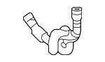 2545017302 - Cooling System: Rear Hose for Mercedes-Benz Image