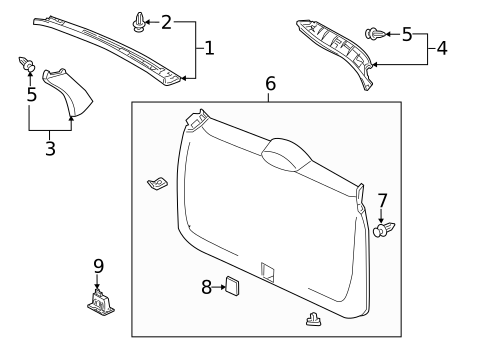 Interior Trim for 2015 Honda CR-V #0