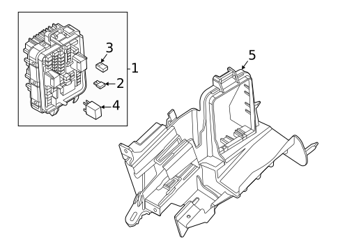 Flasher Units, Fuses, & Circuit Breakers for 2024 Cadillac CT4 #0