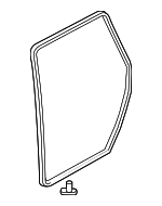 MR573600 - : Door Weather-Strip for Mitsubishi: Endeavor Image