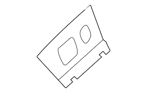 JK2Z19C149CB - Body: Instrument Panel Bezel for Ford Image
