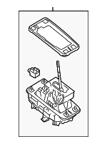 8K1713105AF - : Gear Shift Assembly for Audi: A4, A4 Quattro, RS5, RS7, S4, S5 Image