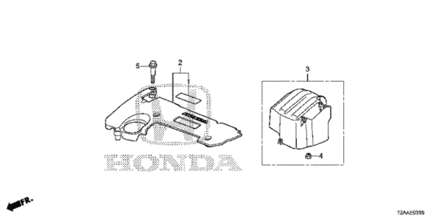 Engine Cover (L4) for 2017 Honda Accord #0