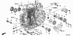21101RG0A00 - Transmission - Automatic: PLATE, BEARING SETTING for Honda Image