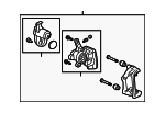 43019TZ5A11 - : Caliper Assembly for Acura Image