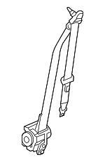 88810J3500NNB - Electrical: Belt &amp; Retractor for Hyundai: Veloster Image