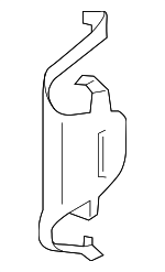 34208843085 - Brakes: Carrier Retainer Clip for BMW Image