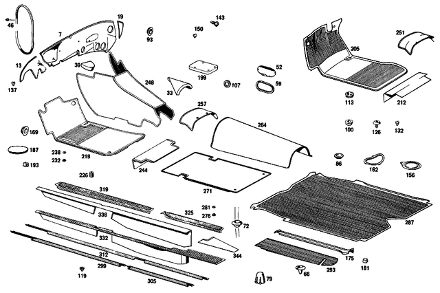 1086860536 - : Rail for Mercedes-Benz Image