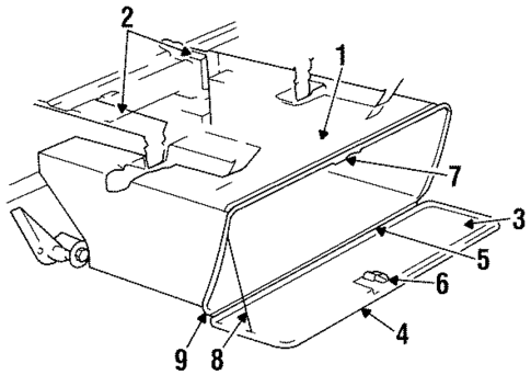 Box Assembly for 1984 Dodge W250 #0