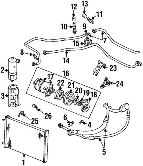 Switches & Sensors for 1997 Oldsmobile Aurora #0