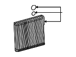 885010E190 - HVAC: Evaporator for Lexus Image