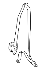 888100A000CH - : Lap &amp; Shoulder Belt for Hyundai Image