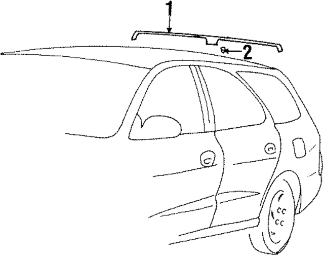 8721129600 - : Roof Rack for Hyundai Image