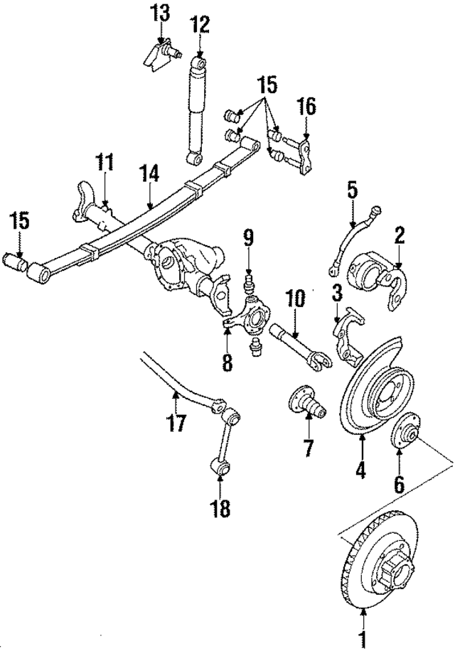 J5363421 - Suspension: Hub &amp; Rotor for Mopar Image