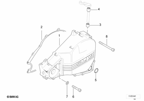 Housing Cover for 1997 BMW-Motorrad F 650 ST #0