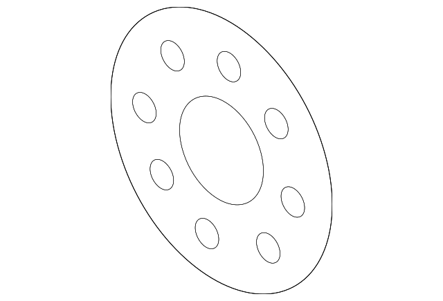 Vibration Damper Shim - Porsche (WHT-003-351)