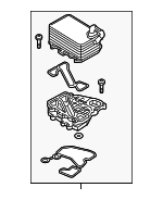 95810727121 - Engine: Oil Cooler for Porsche: Cayenne Image