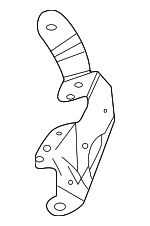 896680R040 - Electrical: ECM Rear Bracket for Toyota: RAV4, RAV4 Prime, Venza Image