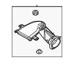 PXFV13200B - Engine: Air Inlet Duct for Mazda Image