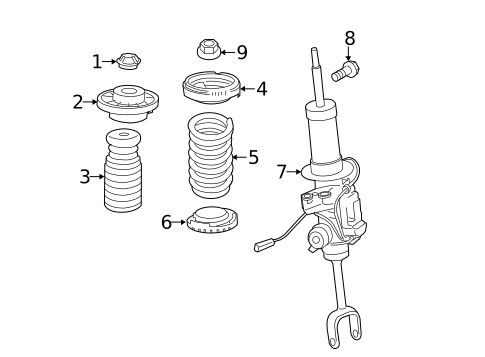 Struts & Components for 2010 BMW 750Li #0