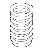 31336786767 - Suspension: Spring for BMW: 535i GT, 535i GT xDrive, 550i GT, 550i GT xDrive, 740Ld xDrive, 740Li xDrive, 750i Image