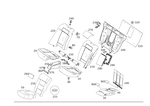 2128202598 - Rear Seat: Seat Heating for Mercedes-Benz Image