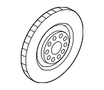 4M0615301BF - Brakes: Rotor for Audi: A6 Quattro, A8 Quattro, S6, S7 Sportback, S8 Image