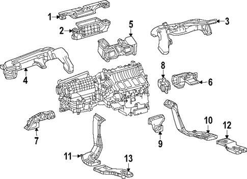 Ducts for 2024 Lexus GX550 #0