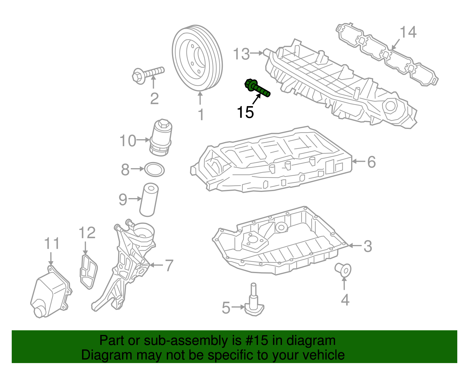 Intake Manifold Bolt - Porsche (N-910-973-01)