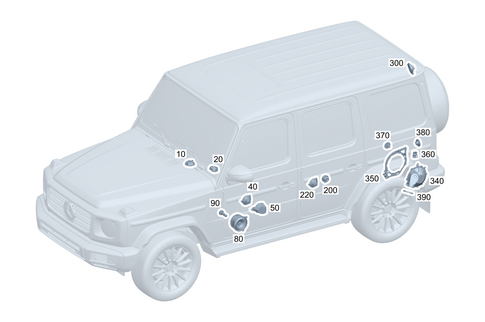 Speaker for 2025 Mercedes-Benz G580 #0