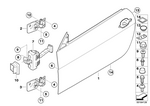 41517202076 - Bodywork: Door Right for BMW Image