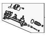 53622THRA43 - : Steering Gear for Honda: Odyssey Image