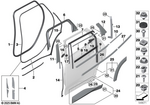 51769451270 - : Gap Seal Door Sill Rear Door Right for BMW Image