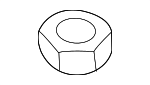 WHT007127 - Suspension: Top Nut for Volkswagen Image