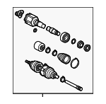 434100E041 - : Axle Assembly for Lexus: RX350 Image