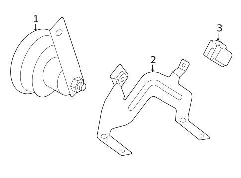 Anti-Theft Components for 2009 Volkswagen Rabbit #0