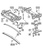 5139552AA - : Spring Seat Shim, Left for Dodge: Sprinter 2500, Sprinter 3500 Image