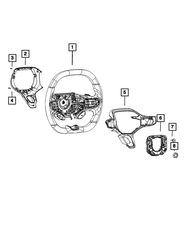68546907AA - Steering: Screw for Mopar Image image